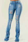 Jessica Color Block Jeans