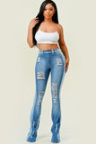 Jessica Color Block Jeans