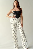 Gina Polka Dot Pants Ivory/Combo