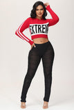 Extreme Crop Sweater Top